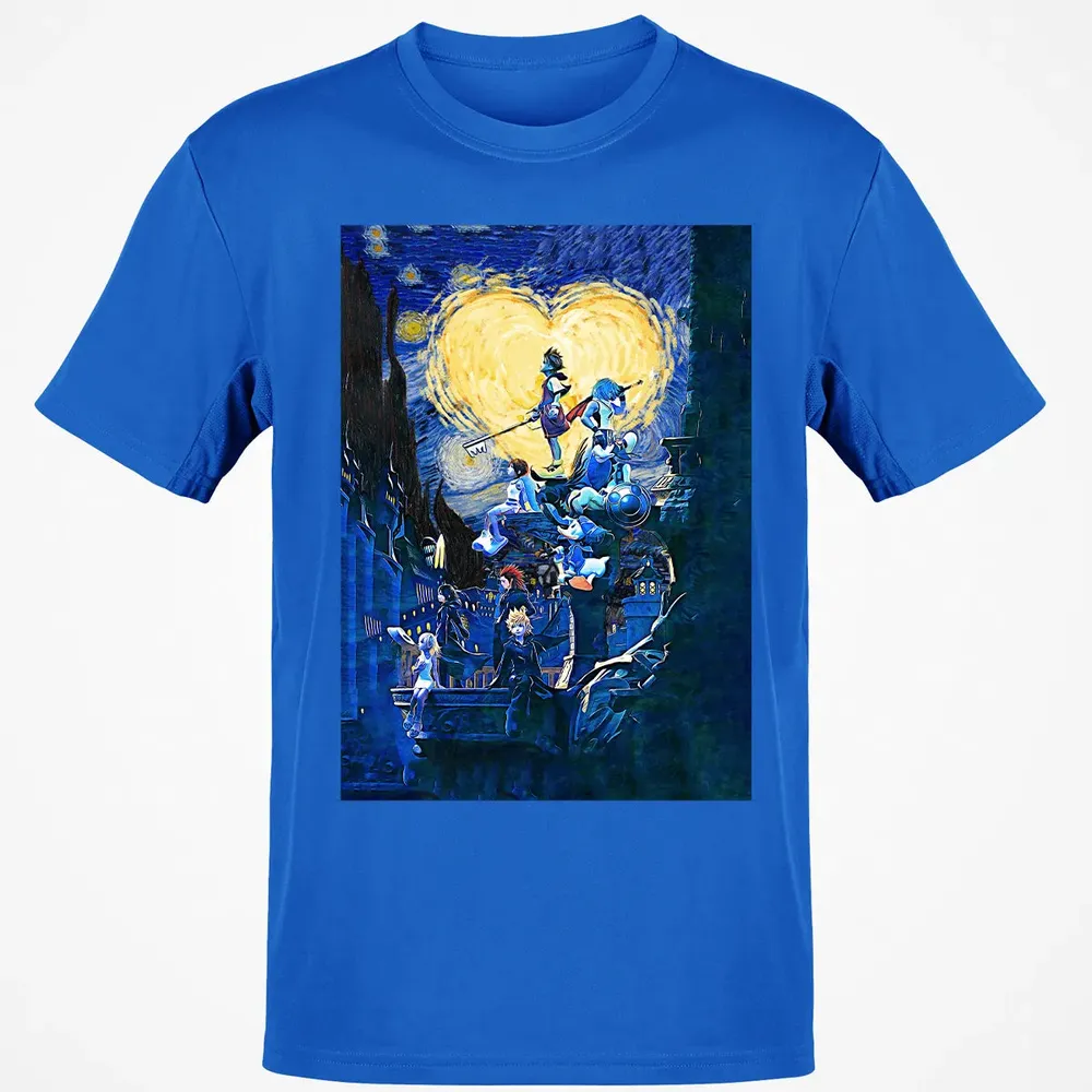 KDHearts Starry Night Classic Unisex T-Shirt - 12