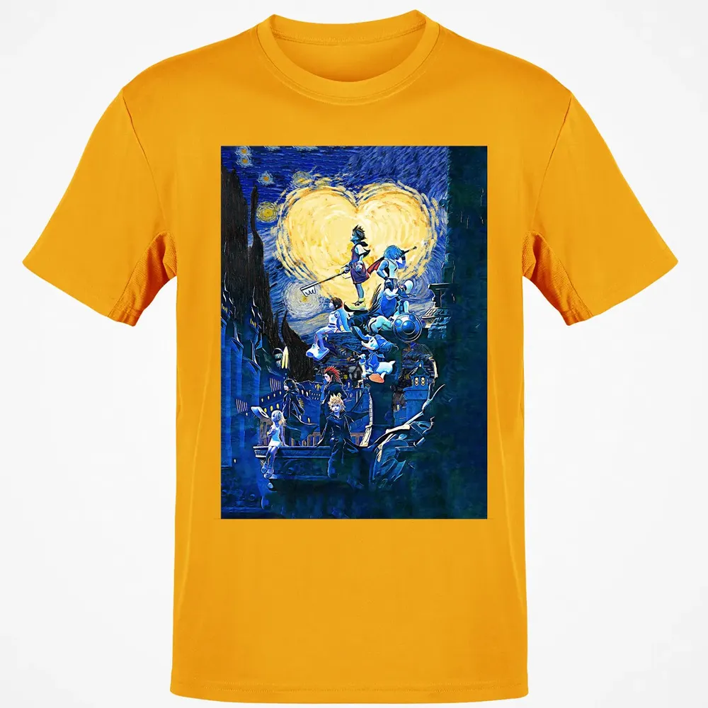 KDHearts Starry Night Classic Unisex T-Shirt - 5