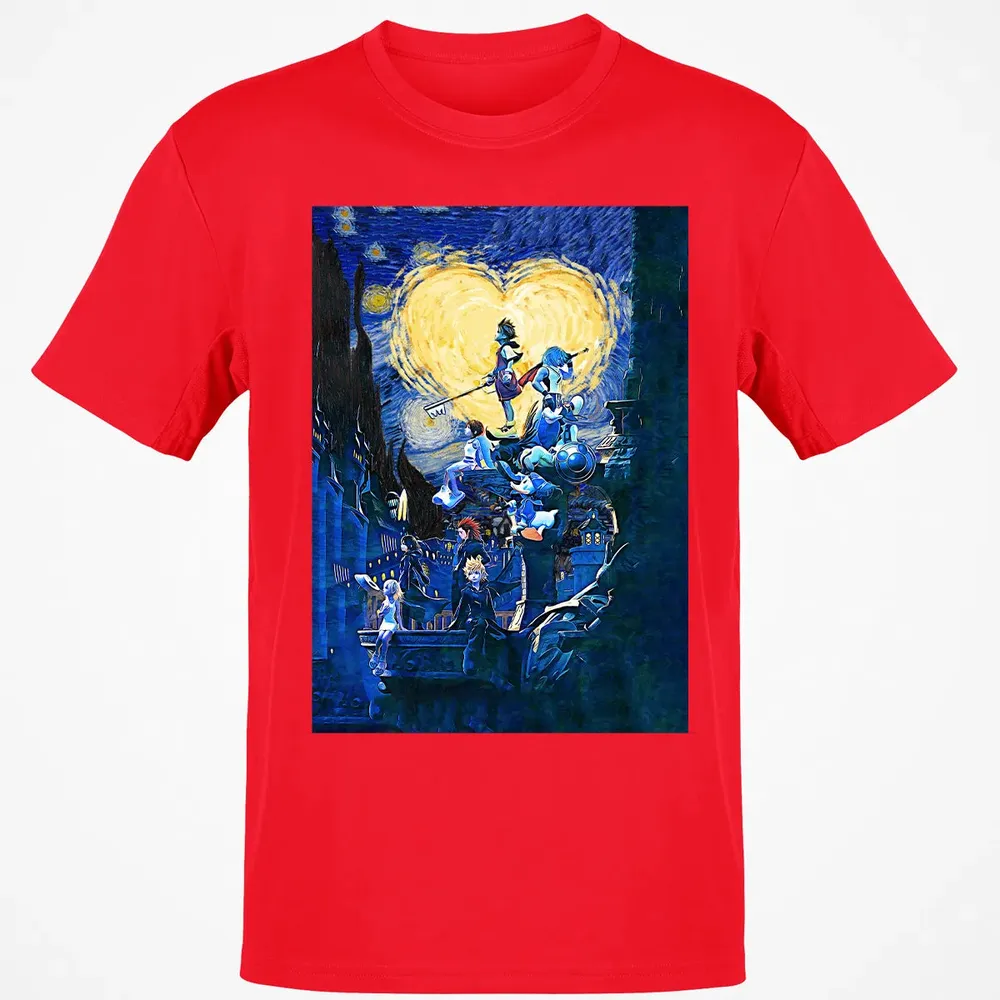 KDHearts Starry Night Classic Unisex T-Shirt - 11