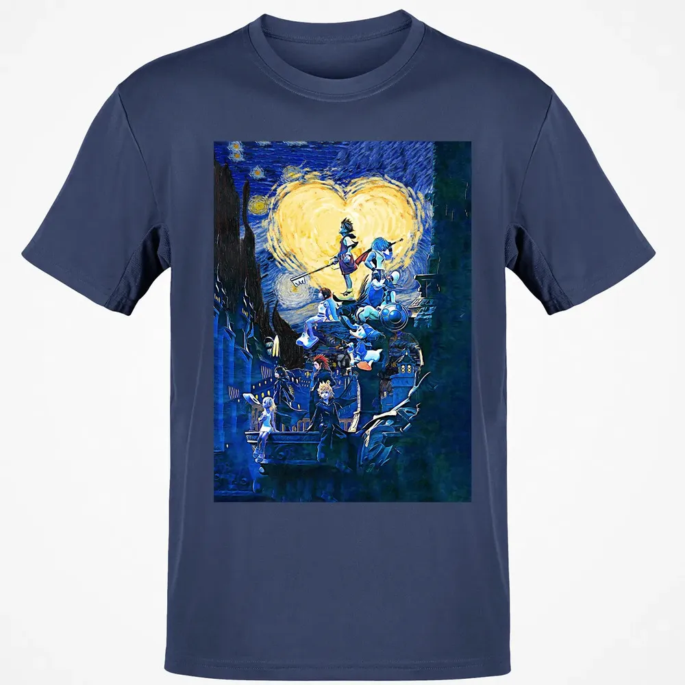KDHearts Starry Night Classic Unisex T-Shirt - 8