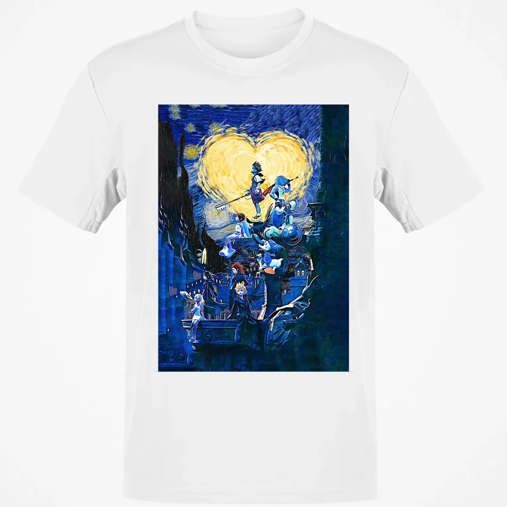 KDHearts Starry Night Classic Unisex T-Shirt - 13