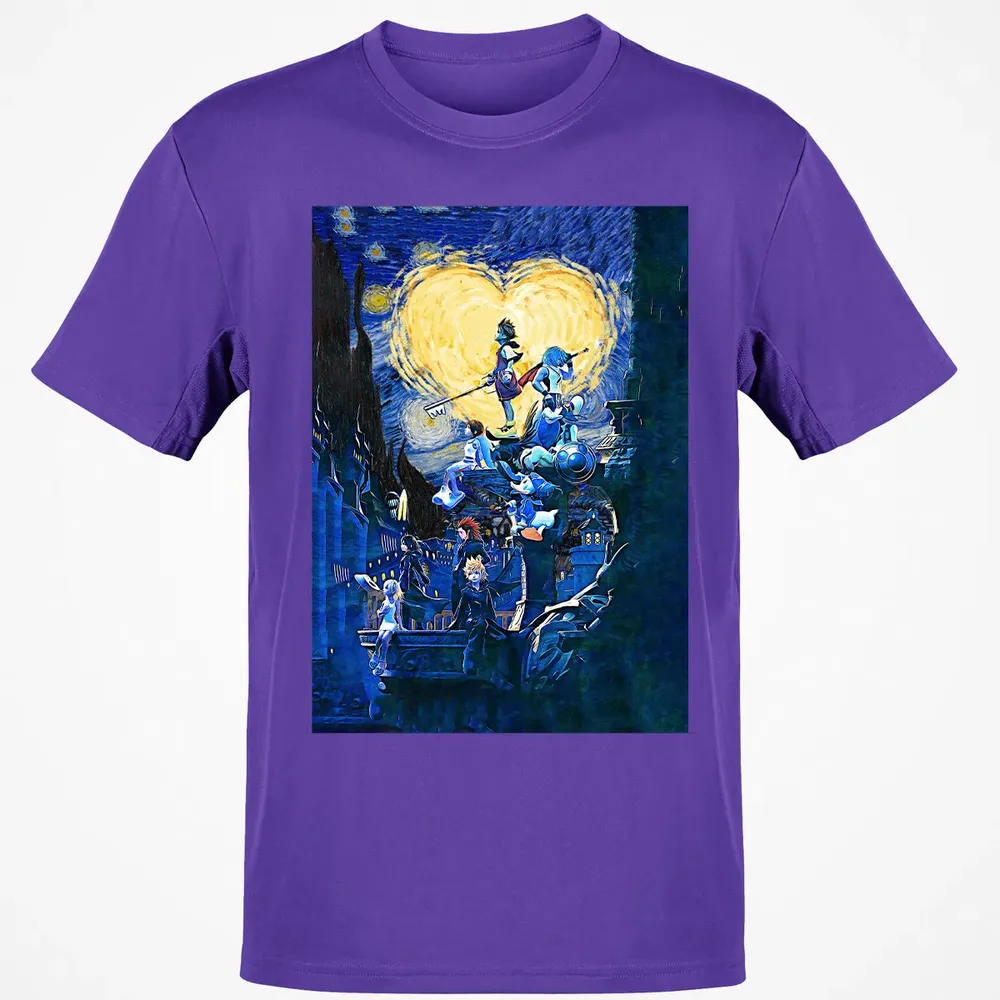 KDHearts Starry Night Classic Unisex T-Shirt - 10