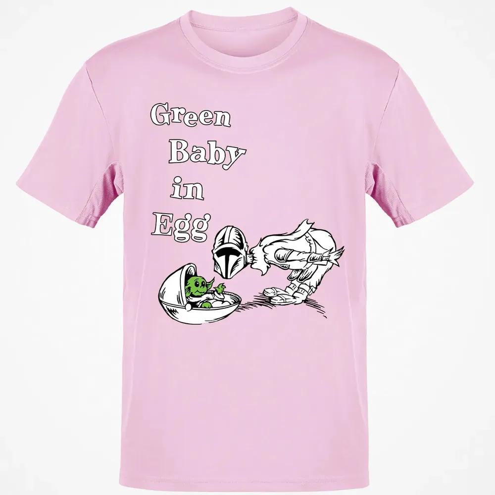 Green Baby in Egg Classic Unisex T-Shirt - 6