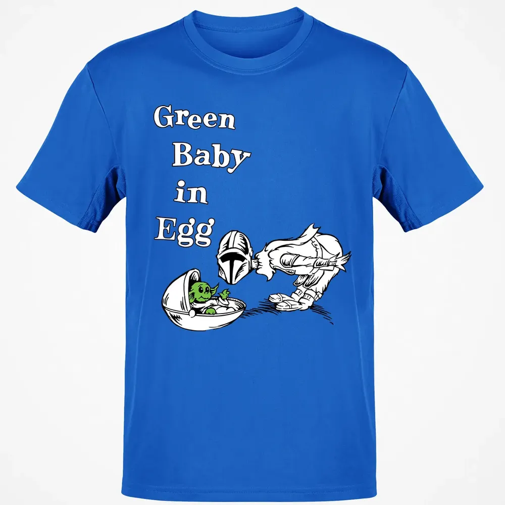 Green Baby in Egg Classic Unisex T-Shirt - 12