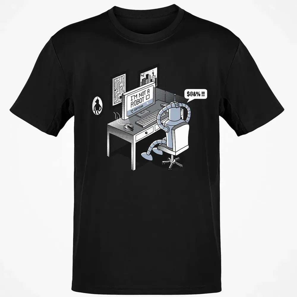 Im Not A Robot Classic Unisex T-Shirt - 2