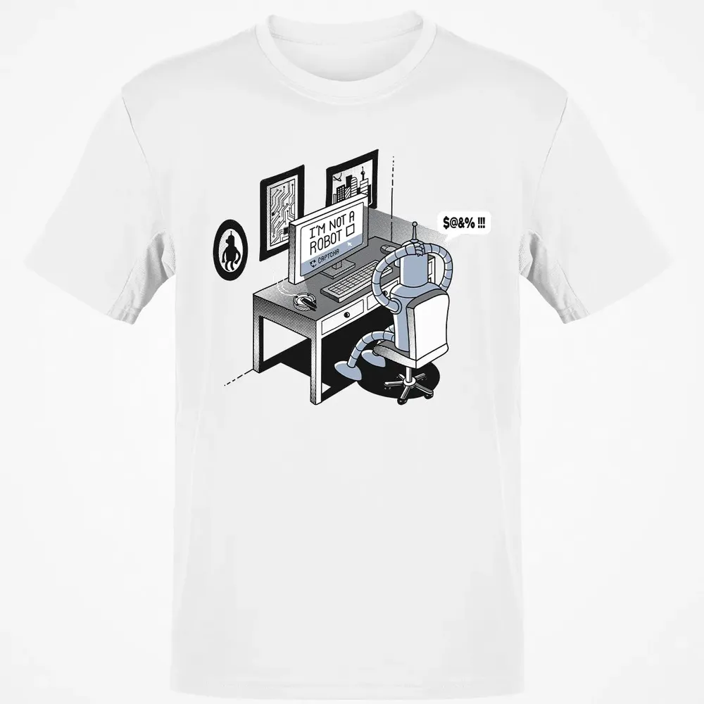 Im Not A Robot Classic Unisex T-Shirt - 13