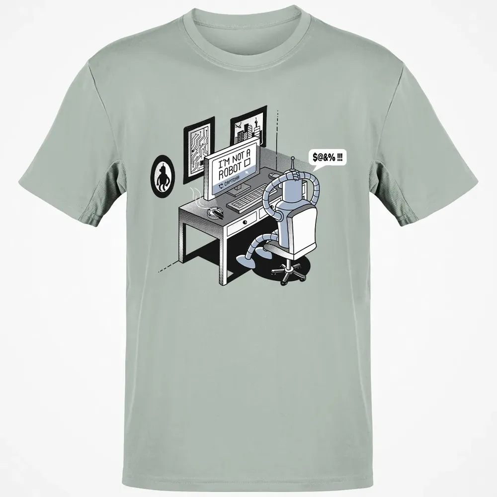 Im Not A Robot Classic Unisex T-Shirt - 3