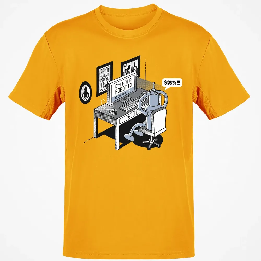 Im Not A Robot Classic Unisex T-Shirt - 5