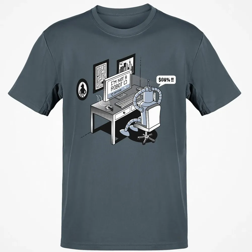 Im Not A Robot Classic Unisex T-Shirt - 4