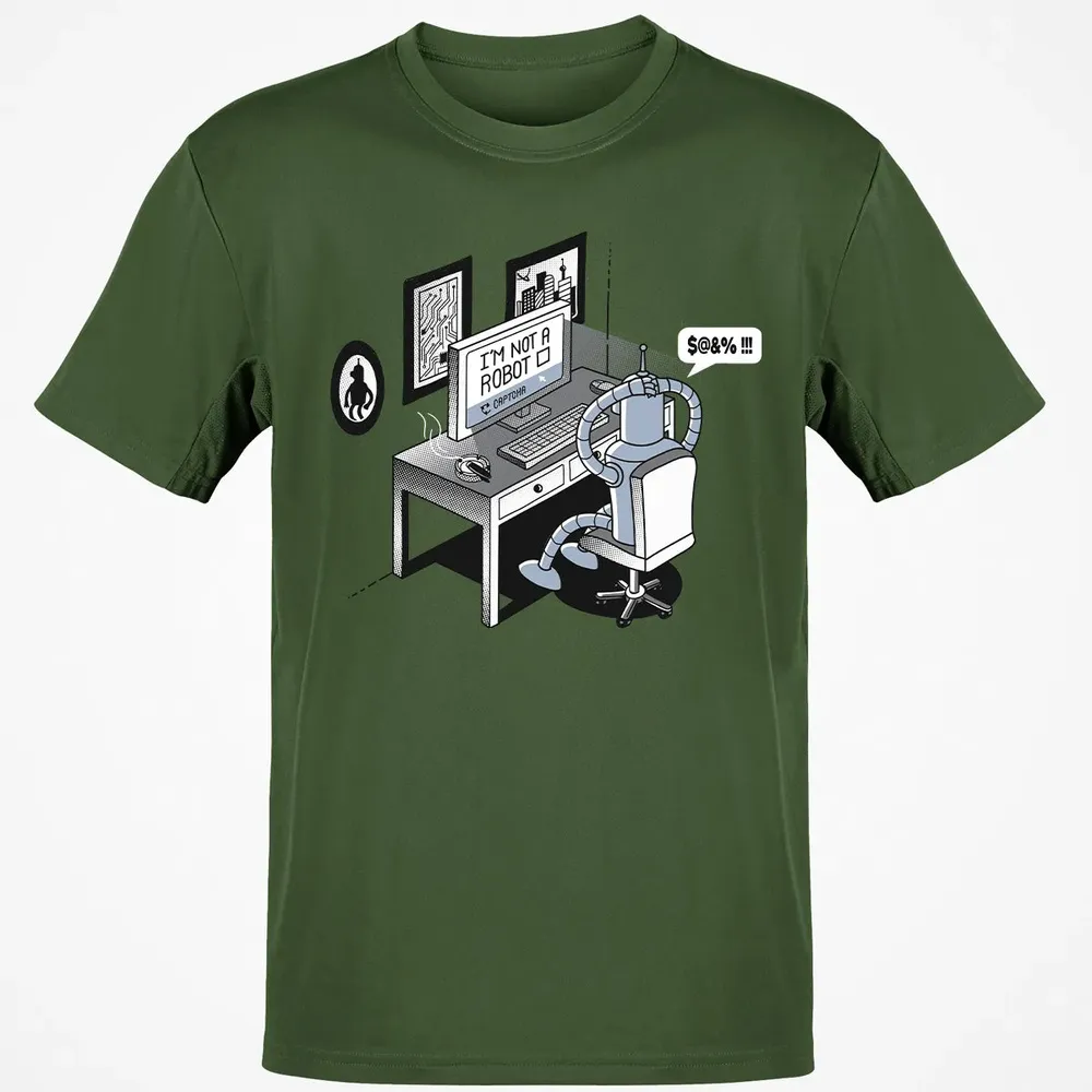 Im Not A Robot Classic Unisex T-Shirt - 7