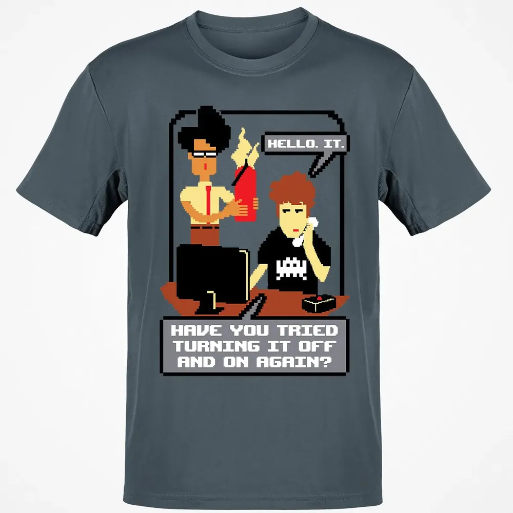 Turning It Off and On Classic Unisex T-Shirt - 4