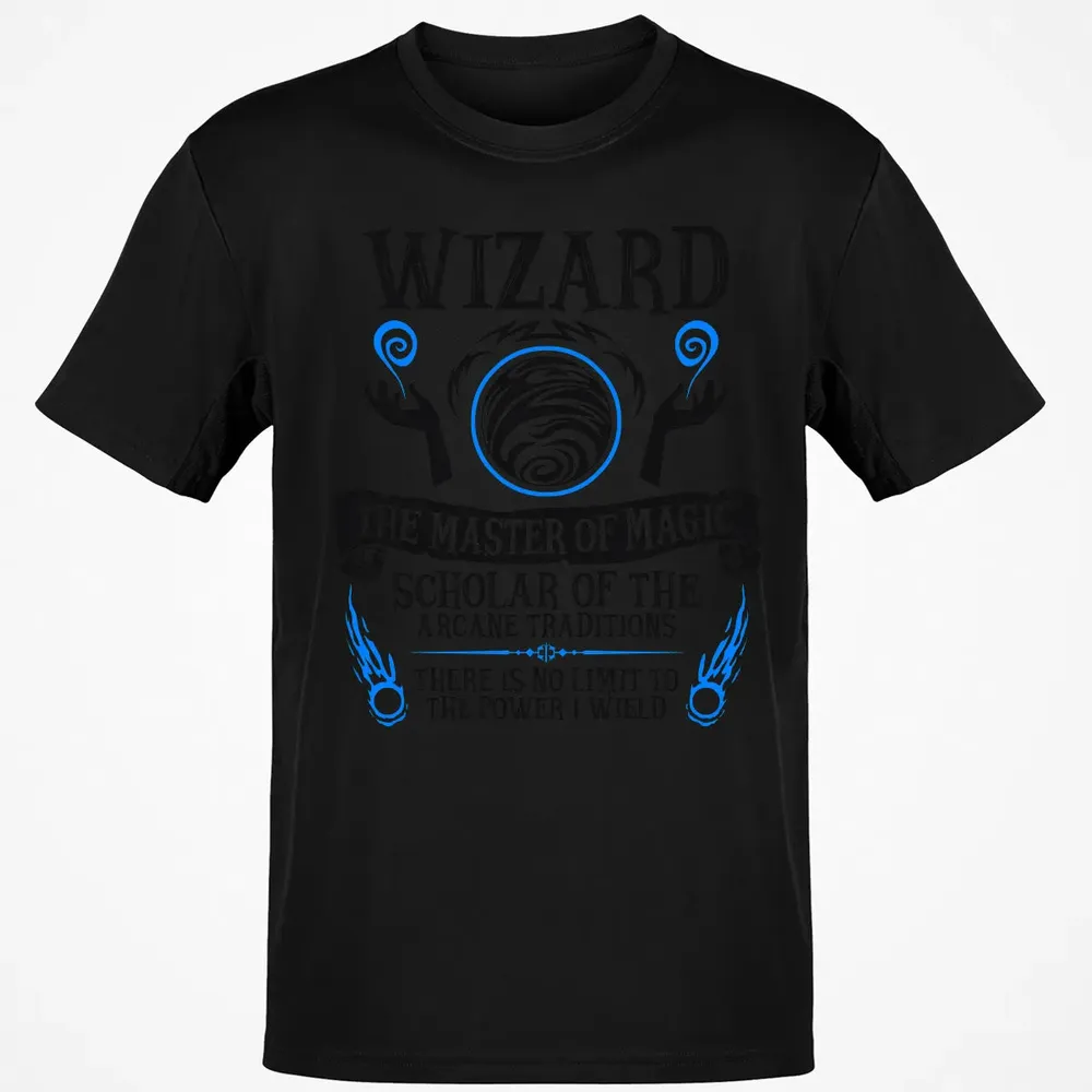 WIZARD, The Master of Magic (Black Text) Classic Unisex T-Shirt - 2