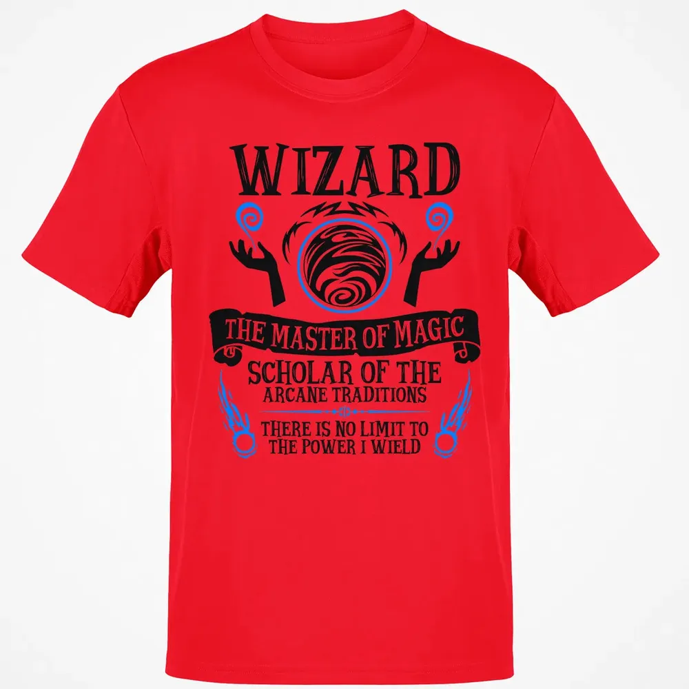 WIZARD, The Master of Magic (Black Text) Classic Unisex T-Shirt - 11