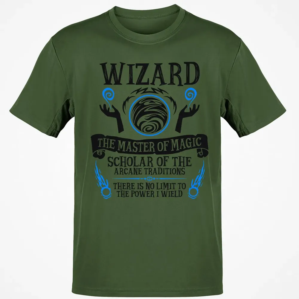 WIZARD, The Master of Magic (Black Text) Classic Unisex T-Shirt - 7