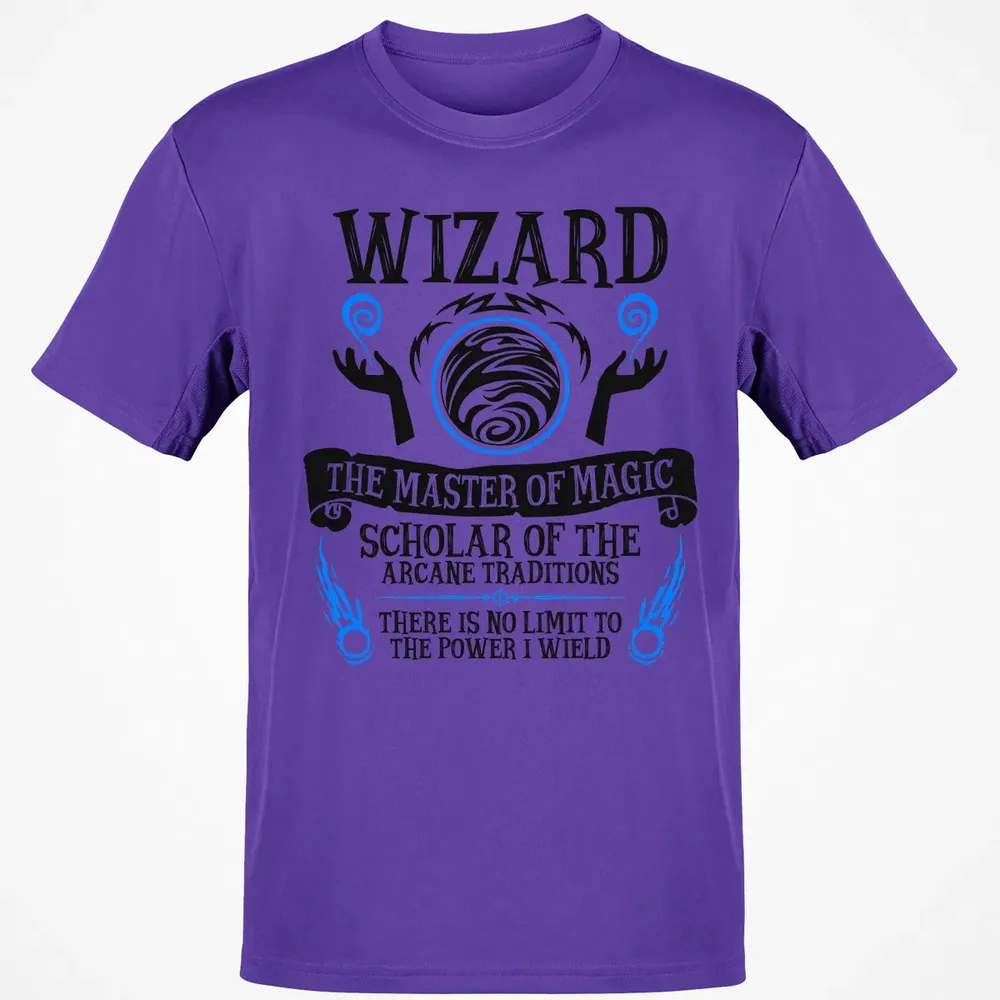 WIZARD, The Master of Magic (Black Text) Classic Unisex T-Shirt - 10