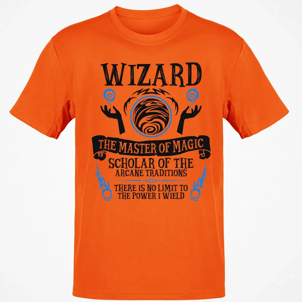 WIZARD, The Master of Magic (Black Text) Classic Unisex T-Shirt - 9