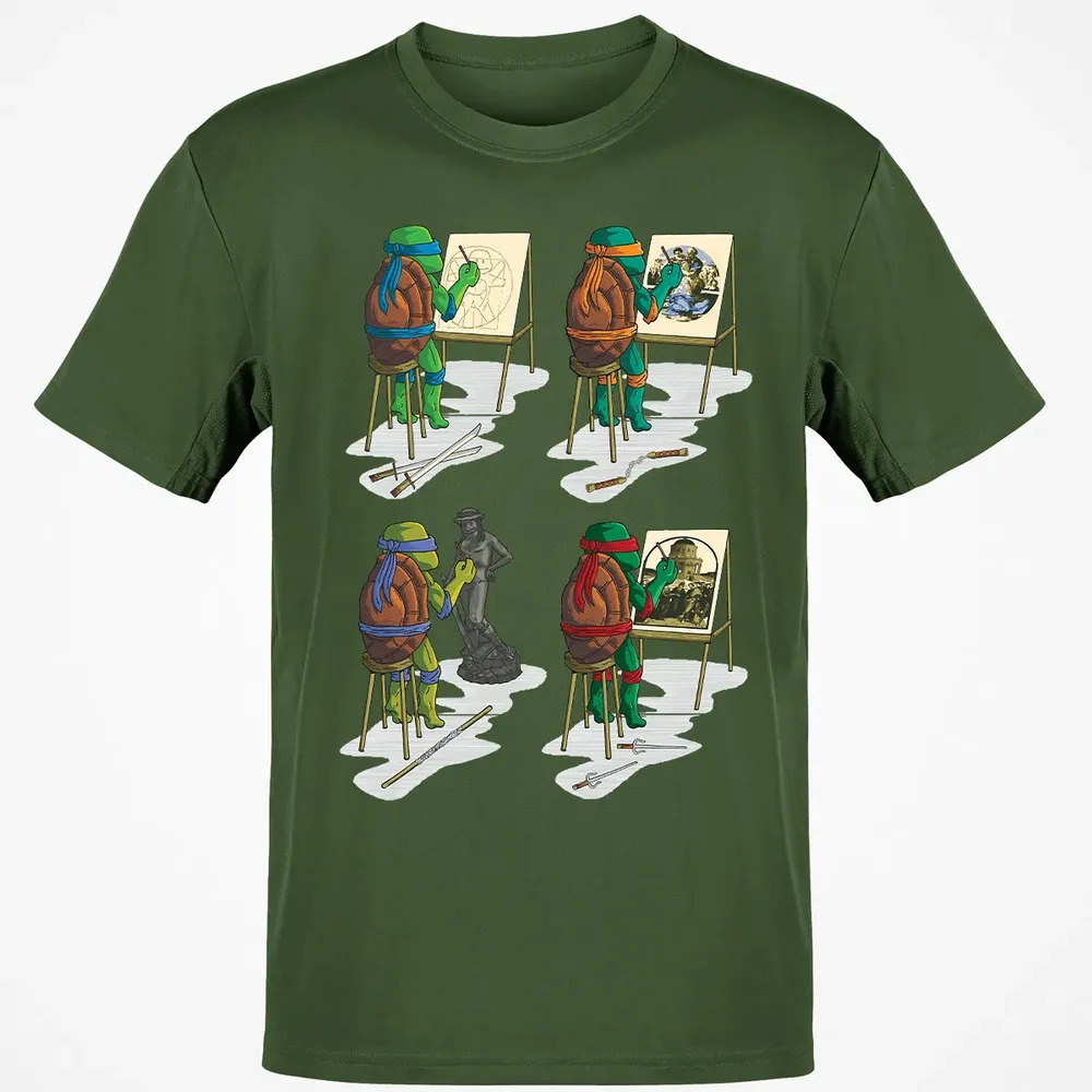 Turtle Art Classic Unisex T-Shirt - 7