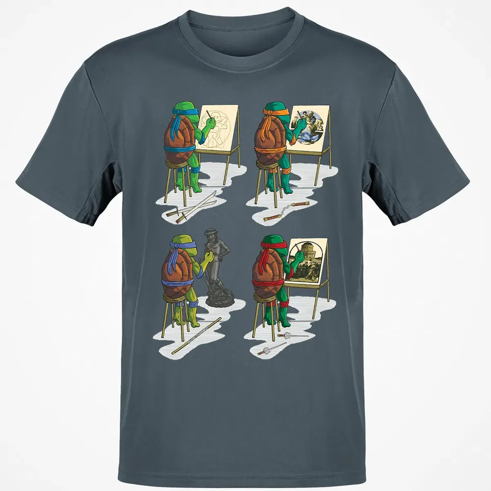 Turtle Art Classic Unisex T-Shirt - 4