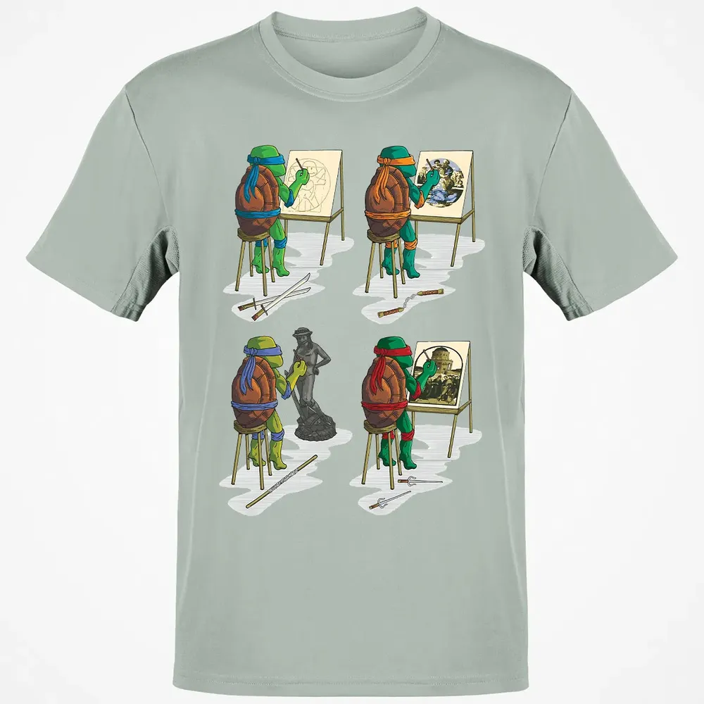 Turtle Art Classic Unisex T-Shirt - 3