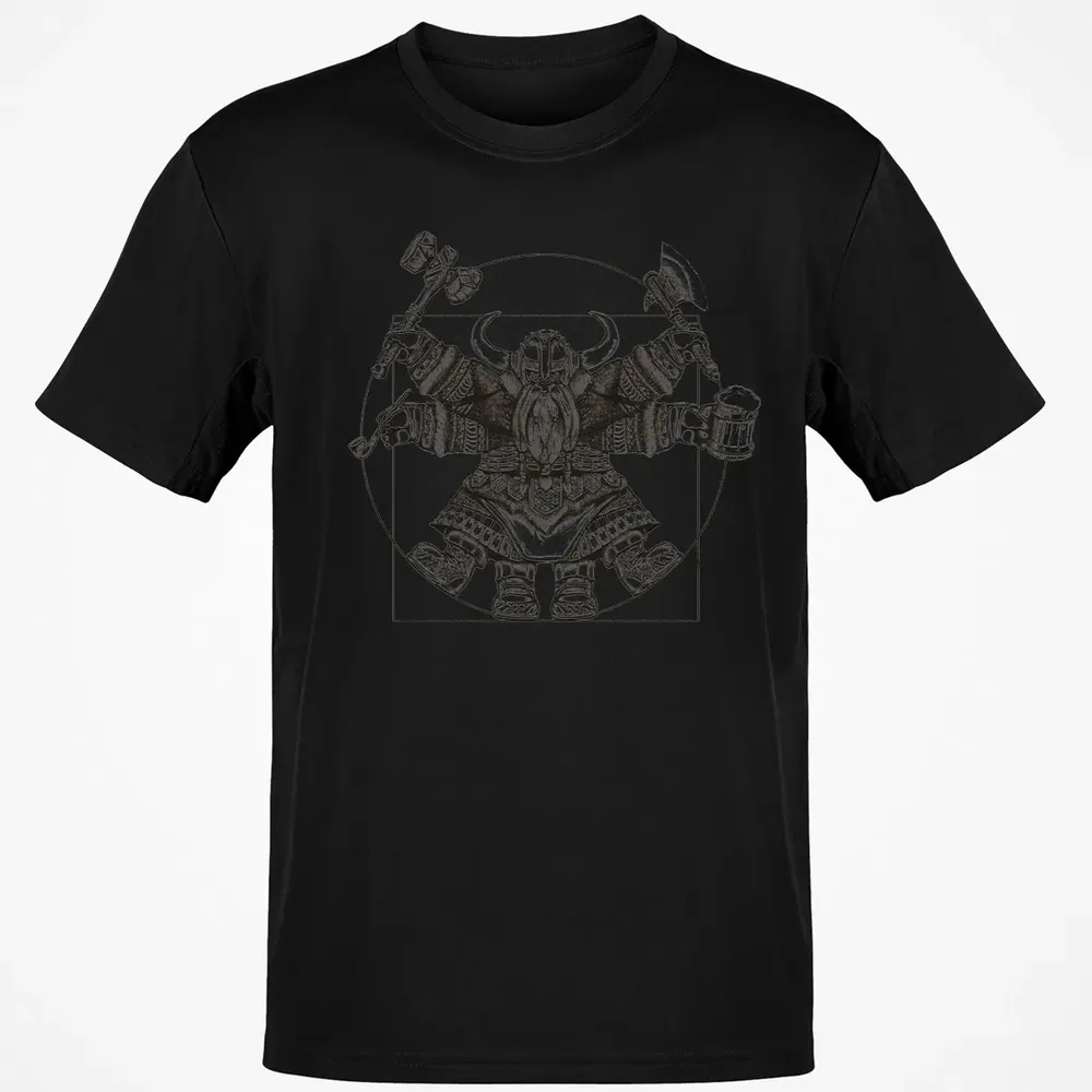 Vitruvian Dwarf Classic Unisex T-Shirt - 2