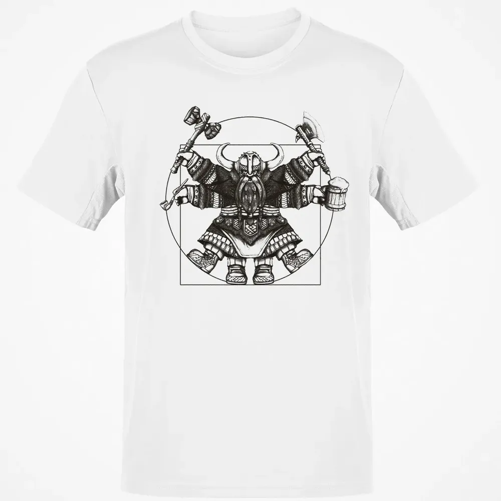 Vitruvian Dwarf Classic Unisex T-Shirt - 13
