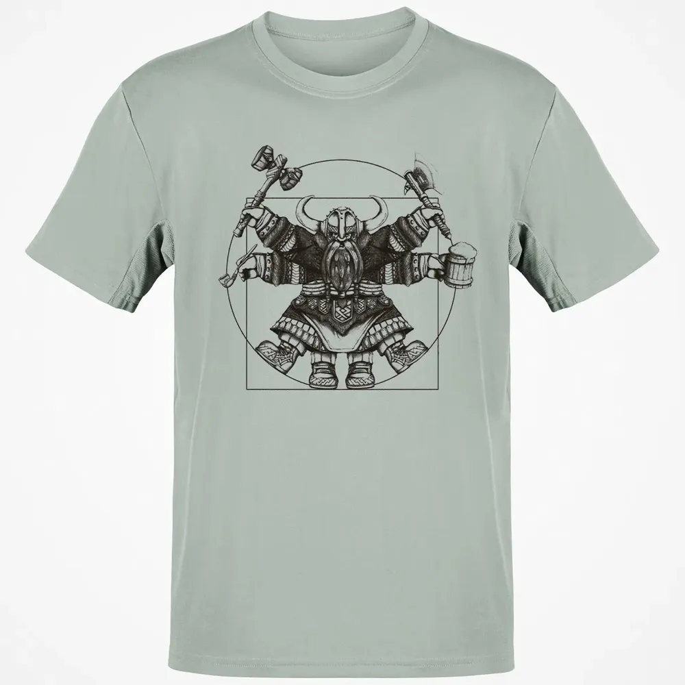 Vitruvian Dwarf Classic Unisex T-Shirt - 3