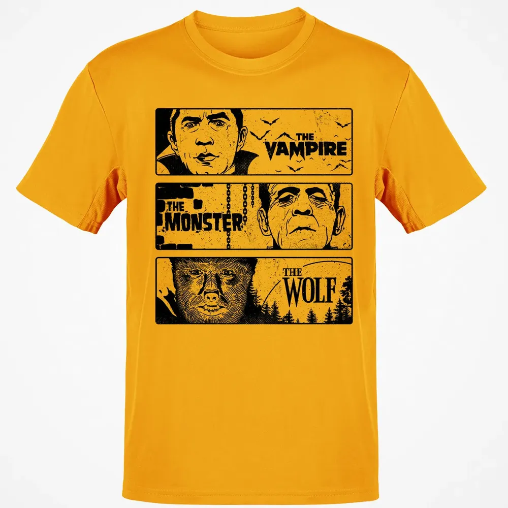 Vampire. Monster. Wolf Classic Unisex T-Shirt - 5