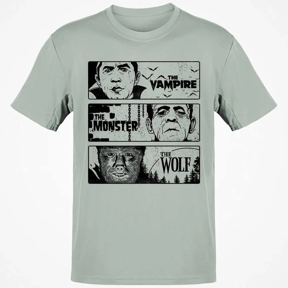 Vampire. Monster. Wolf Classic Unisex T-Shirt - 3