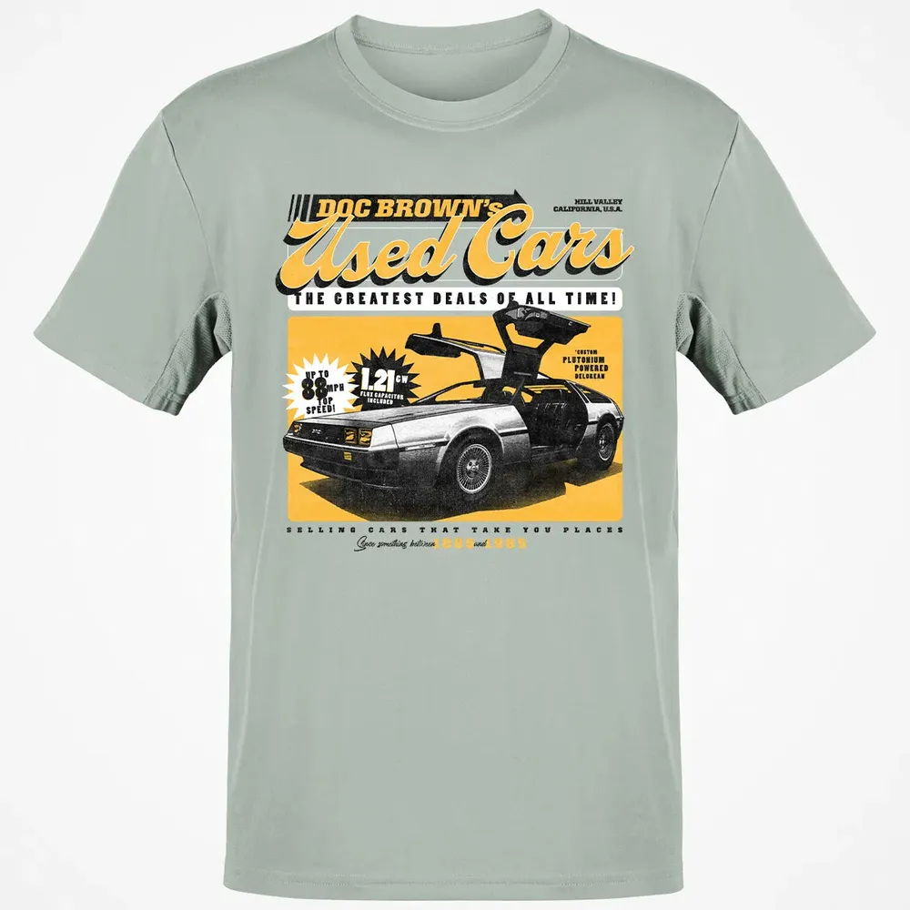 Doc Brownâ€™s Used Cars Classic Unisex T-Shirt - 3