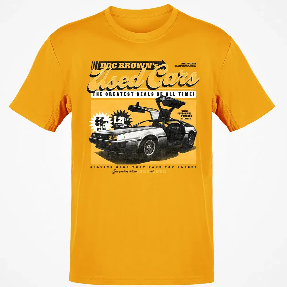 Doc Brownâ€™s Used Cars Classic Unisex T-Shirt - 5