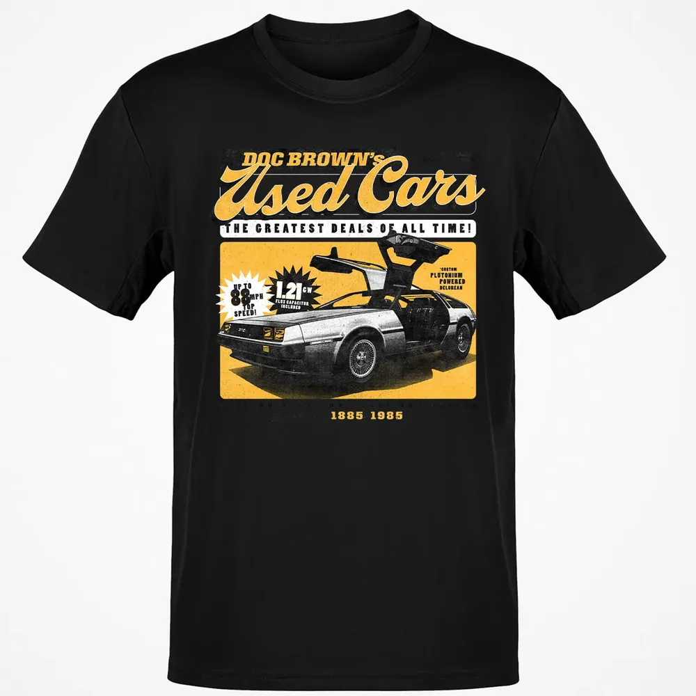 Doc Brownâ€™s Used Cars Classic Unisex T-Shirt - 2