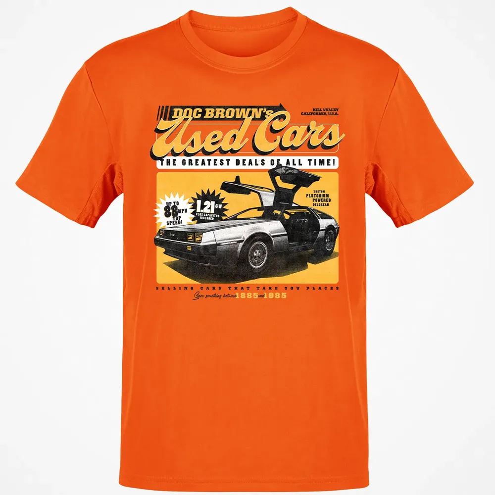 Doc Brownâ€™s Used Cars Classic Unisex T-Shirt - 9