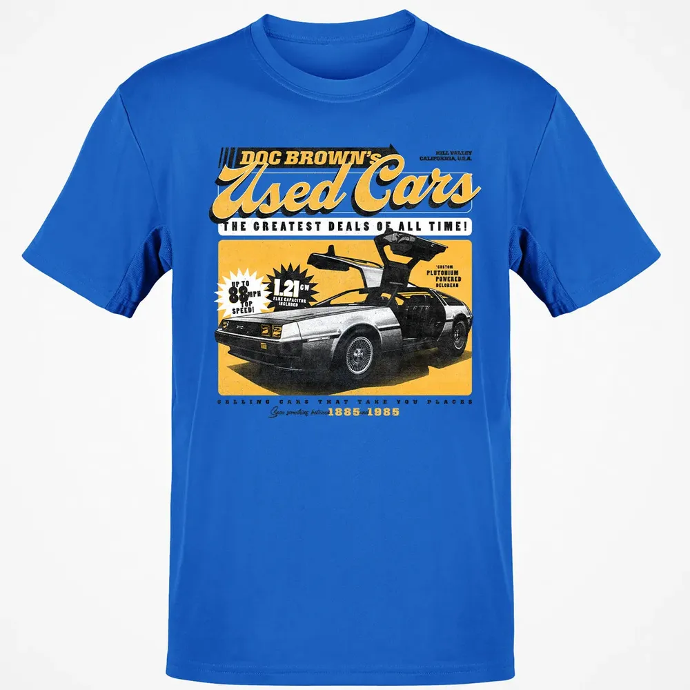 Doc Brownâ€™s Used Cars Classic Unisex T-Shirt - 12