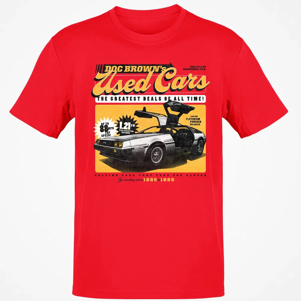 Doc Brownâ€™s Used Cars Classic Unisex T-Shirt - 11