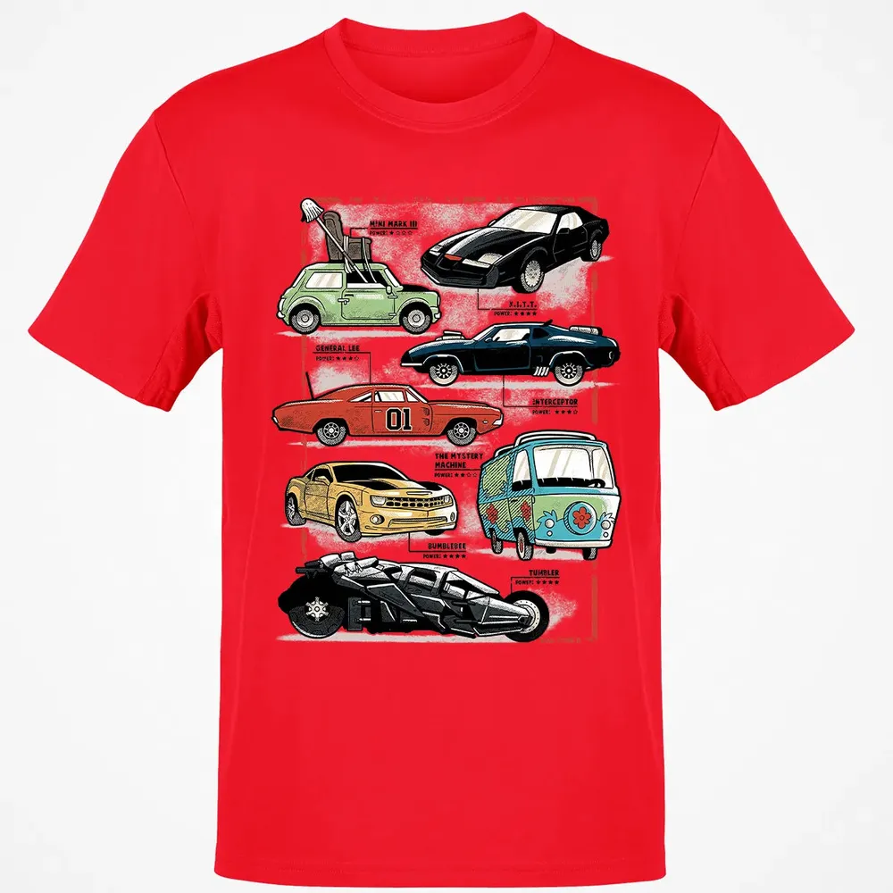 Famous Cars Classic Unisex T-Shirt - 11