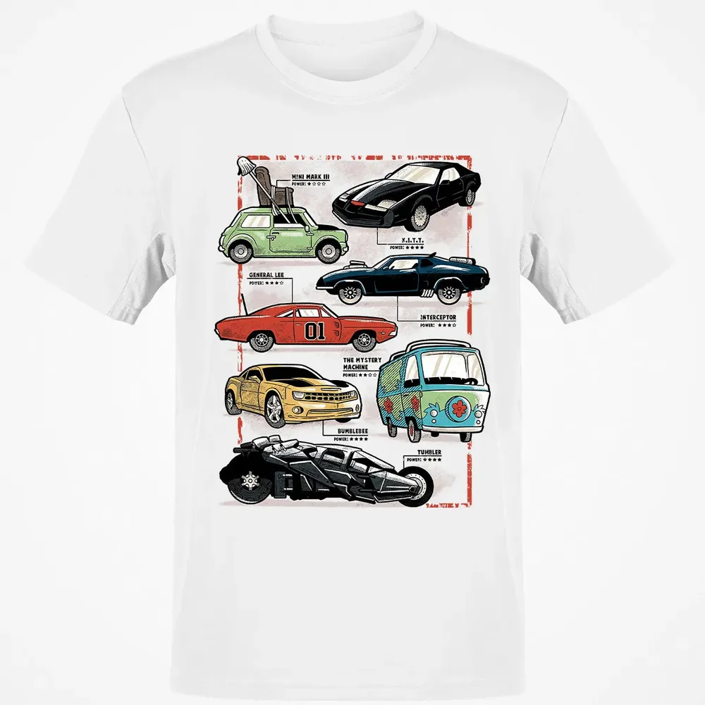 Famous Cars Classic Unisex T-Shirt - 13