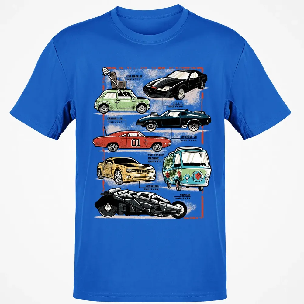 Famous Cars Classic Unisex T-Shirt - 12