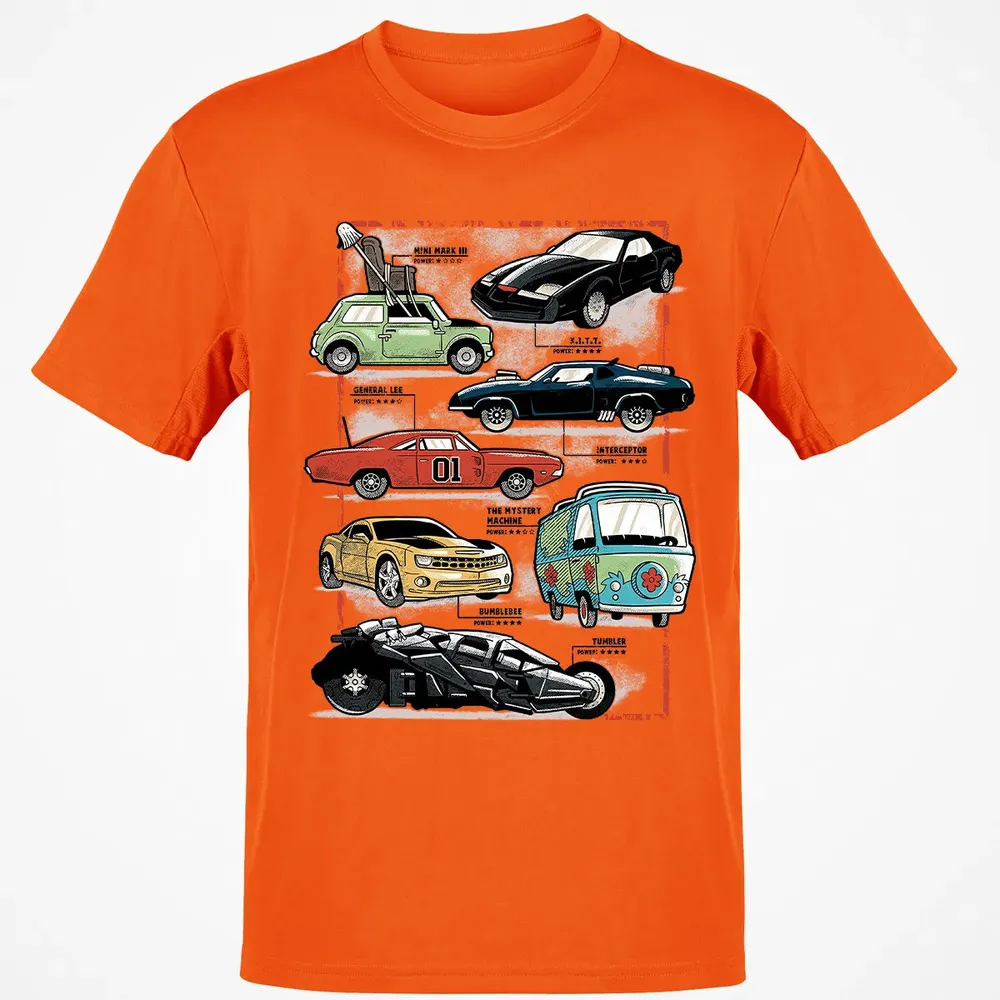 Famous Cars Classic Unisex T-Shirt - 9
