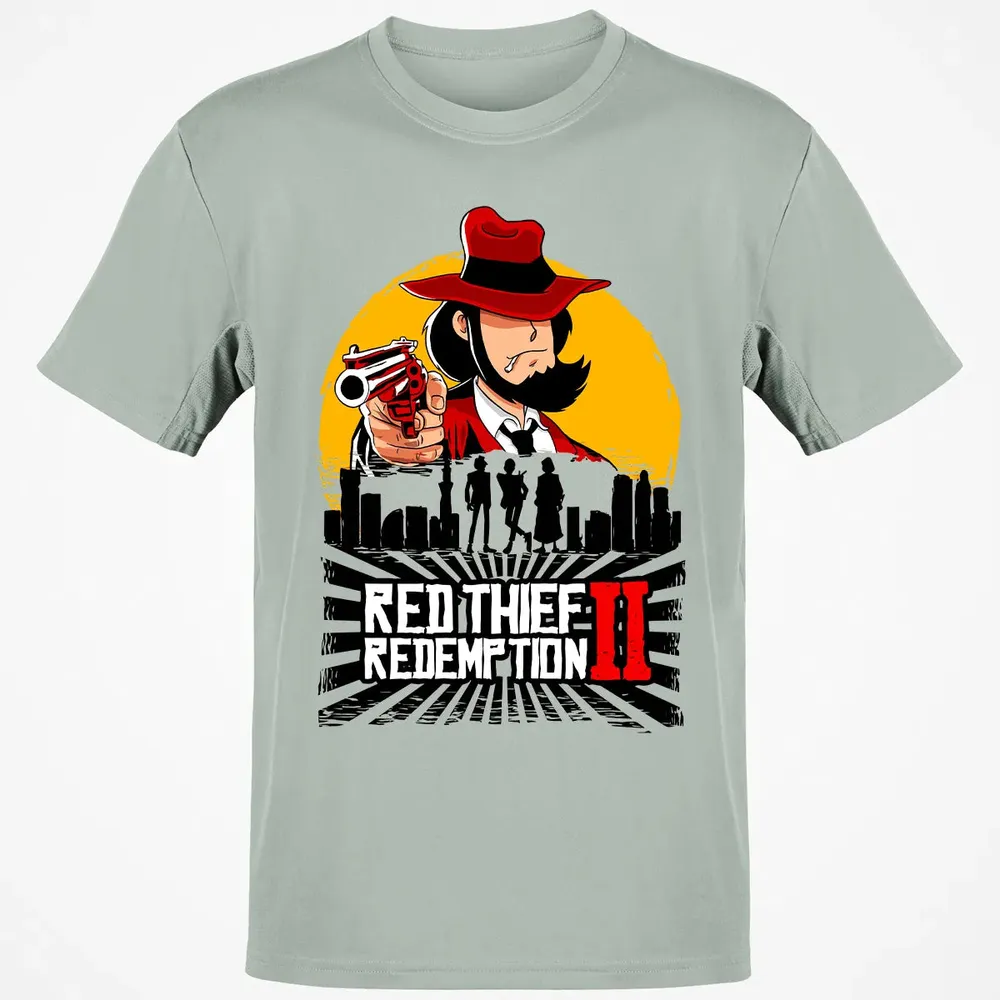 Red Thief Redemption Classic Unisex T-Shirt - 3