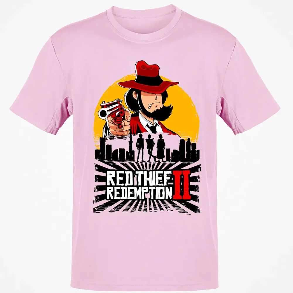 Red Thief Redemption Classic Unisex T-Shirt - 6