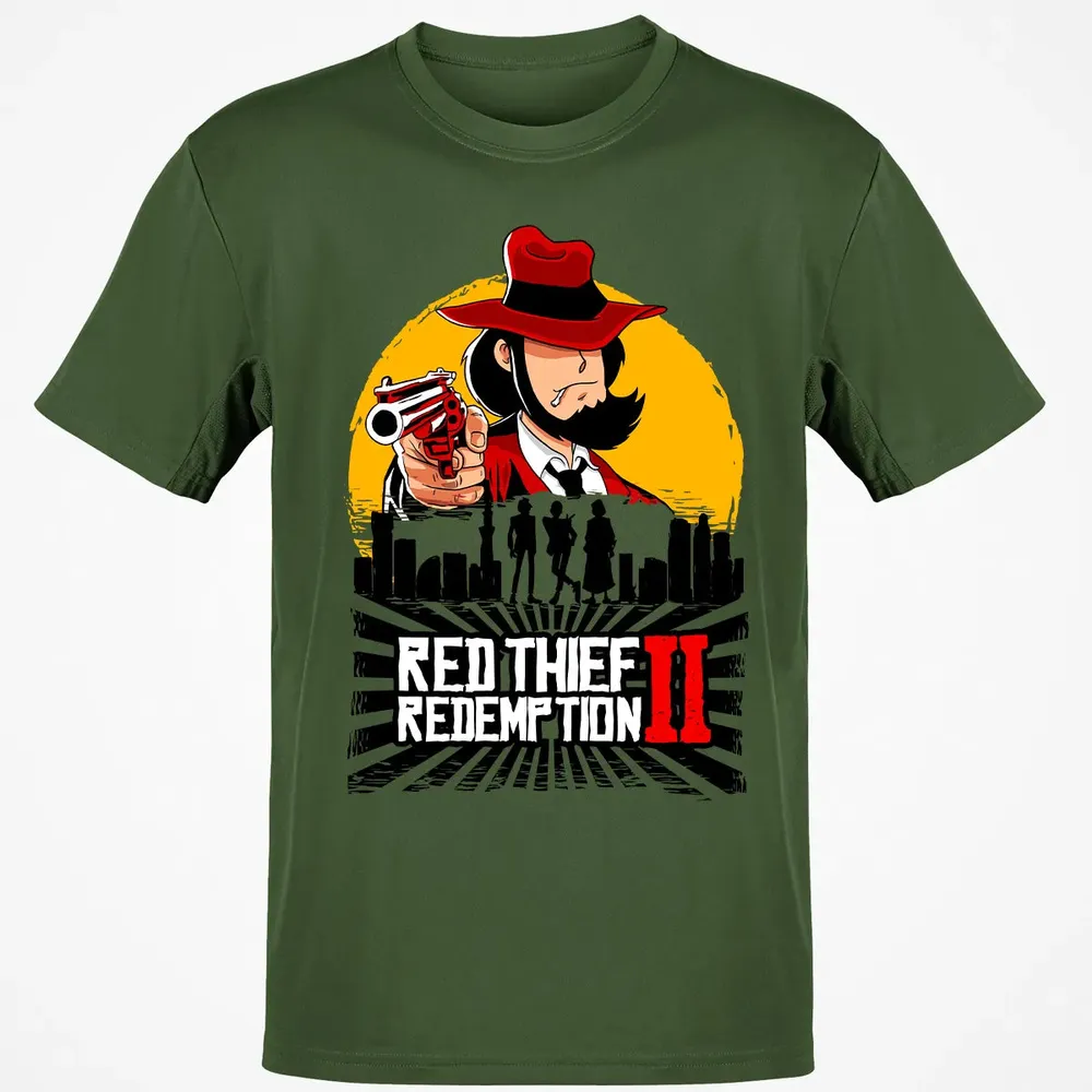 Red Thief Redemption Classic Unisex T-Shirt - 7
