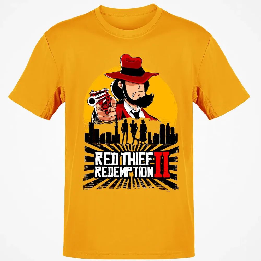 Red Thief Redemption Classic Unisex T-Shirt - 5