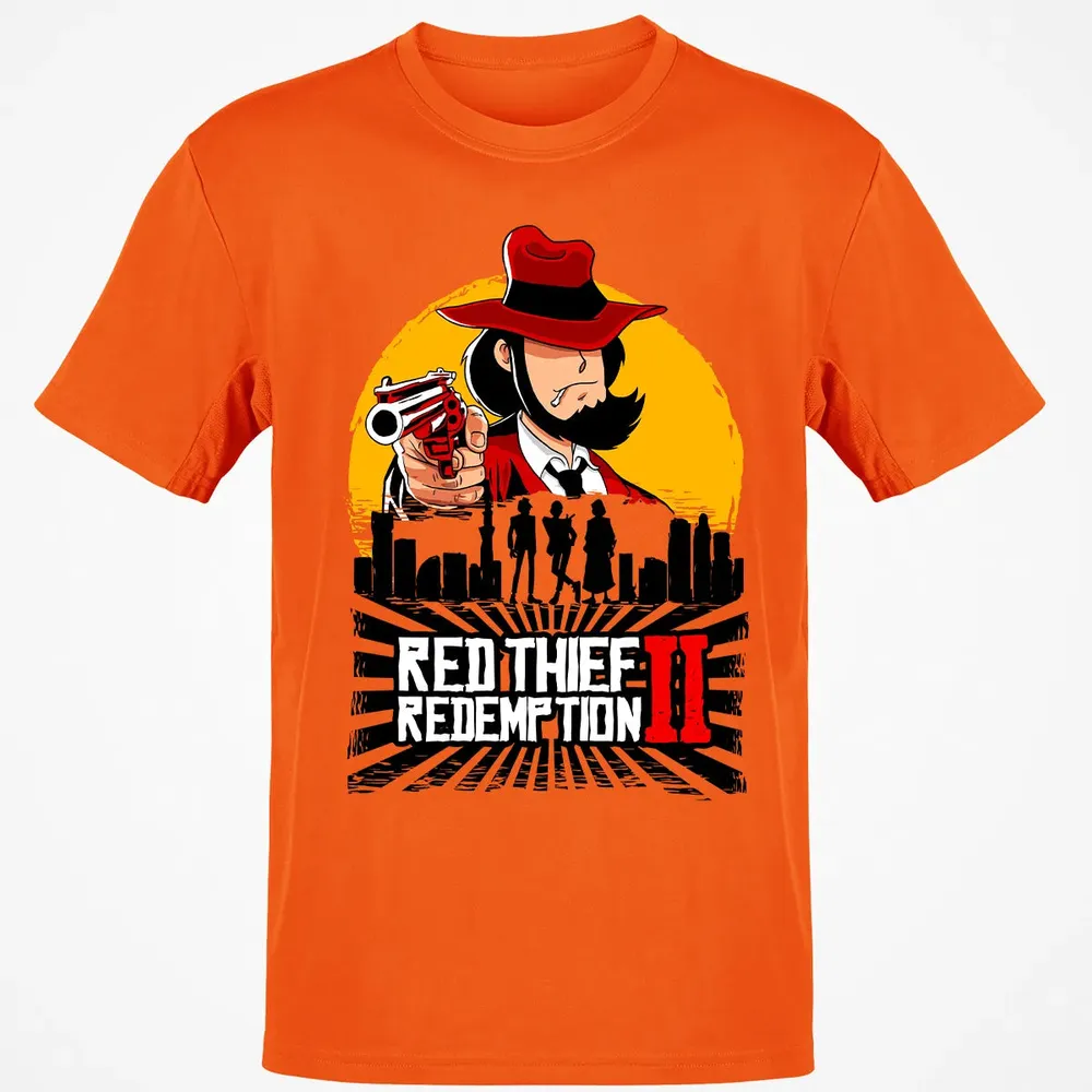 Red Thief Redemption Classic Unisex T-Shirt - 9