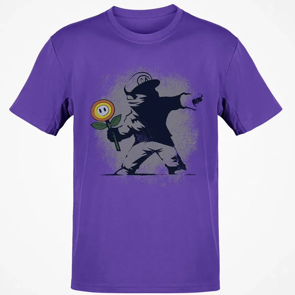 Banksy Mario Classic Unisex T-Shirt - 10
