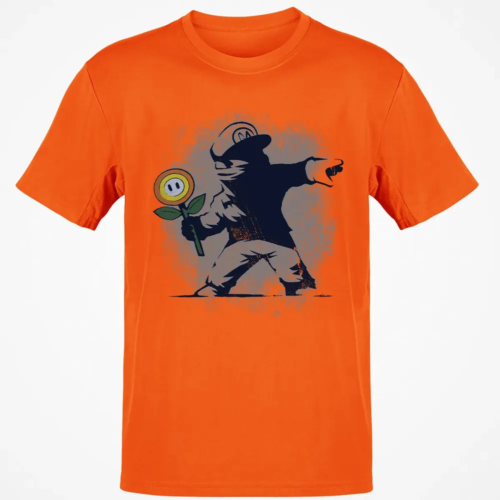 Banksy Mario Classic Unisex T-Shirt - 9