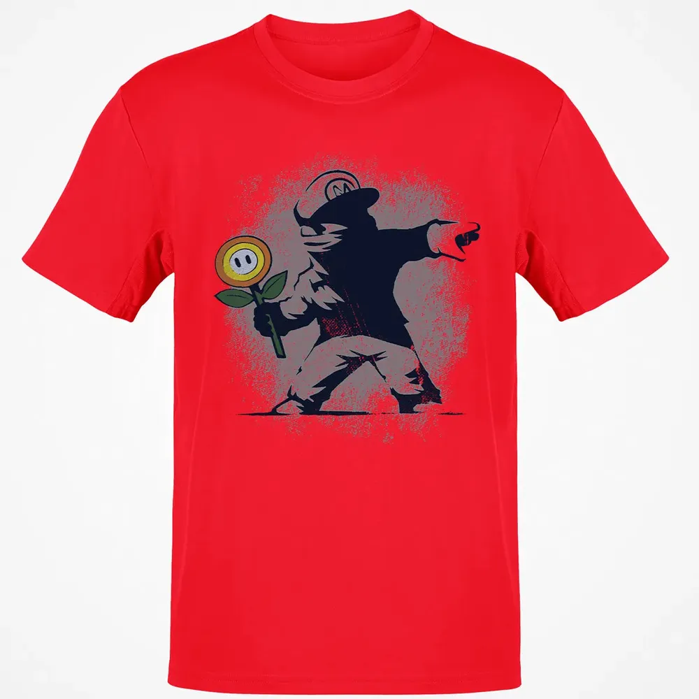Banksy Mario Classic Unisex T-Shirt - 11