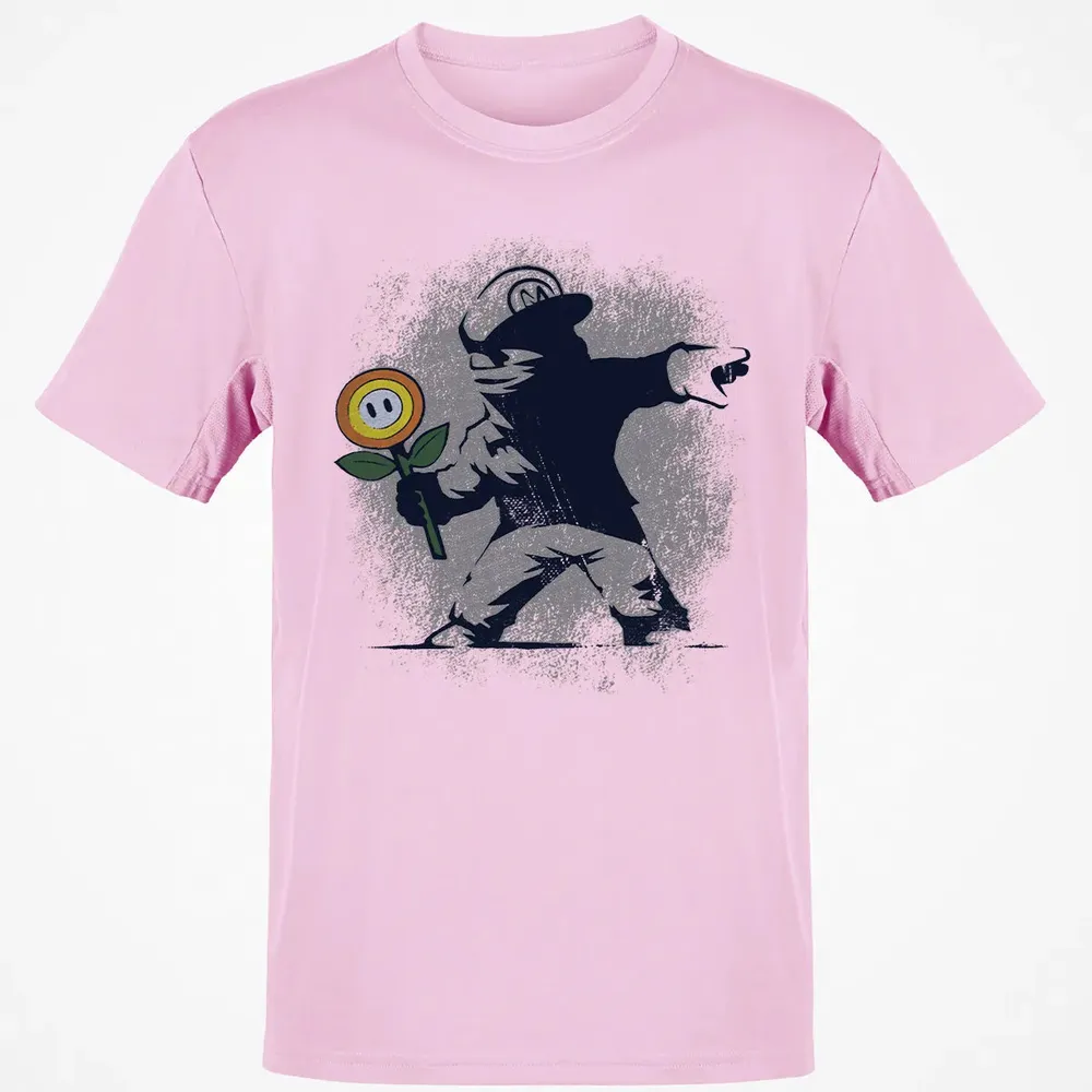 Banksy Mario Classic Unisex T-Shirt - 6