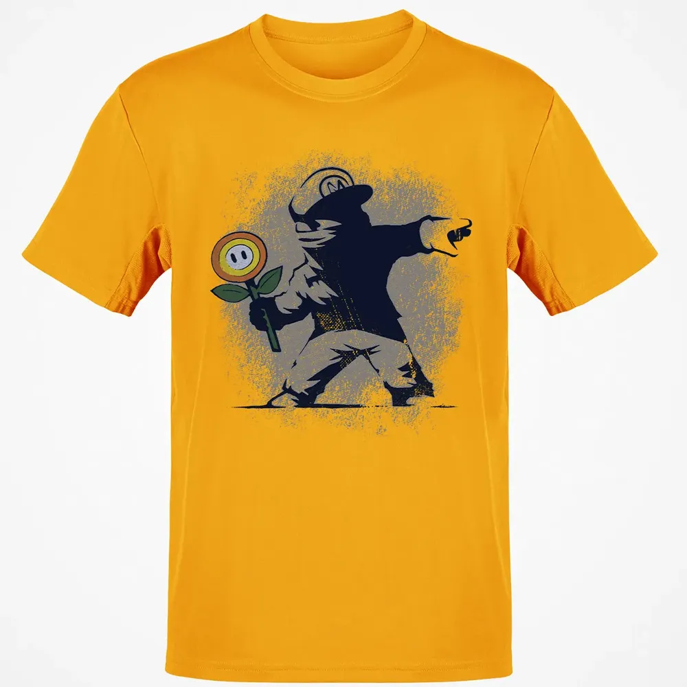 Banksy Mario Classic Unisex T-Shirt - 5