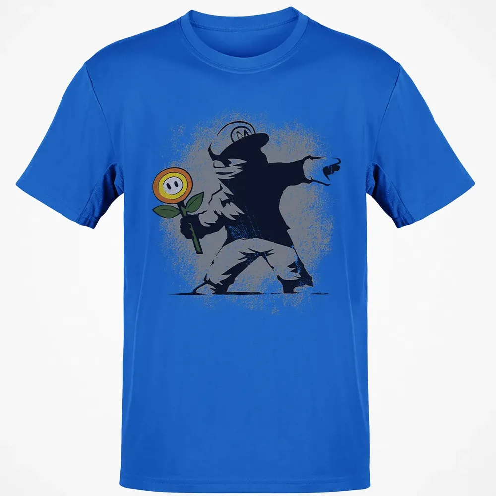 Banksy Mario Classic Unisex T-Shirt - 12