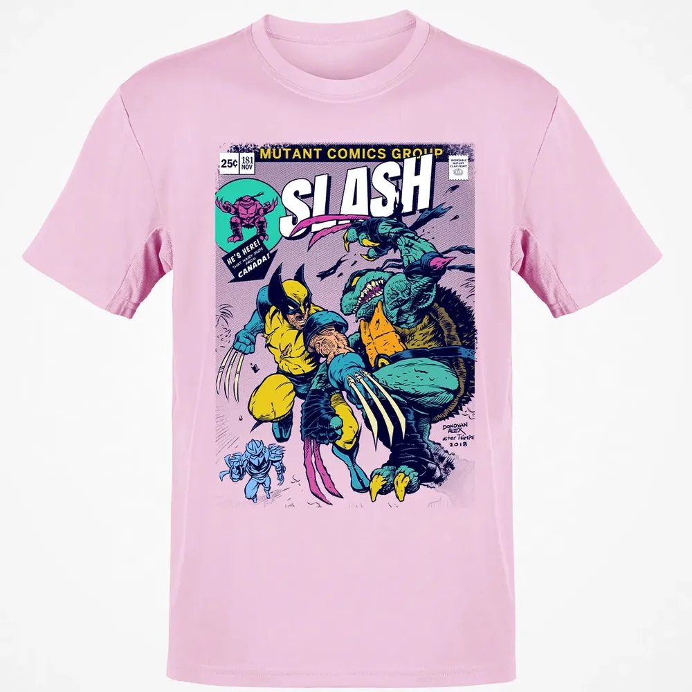 Wolvie vs Slash Classic Unisex T-Shirt - 6